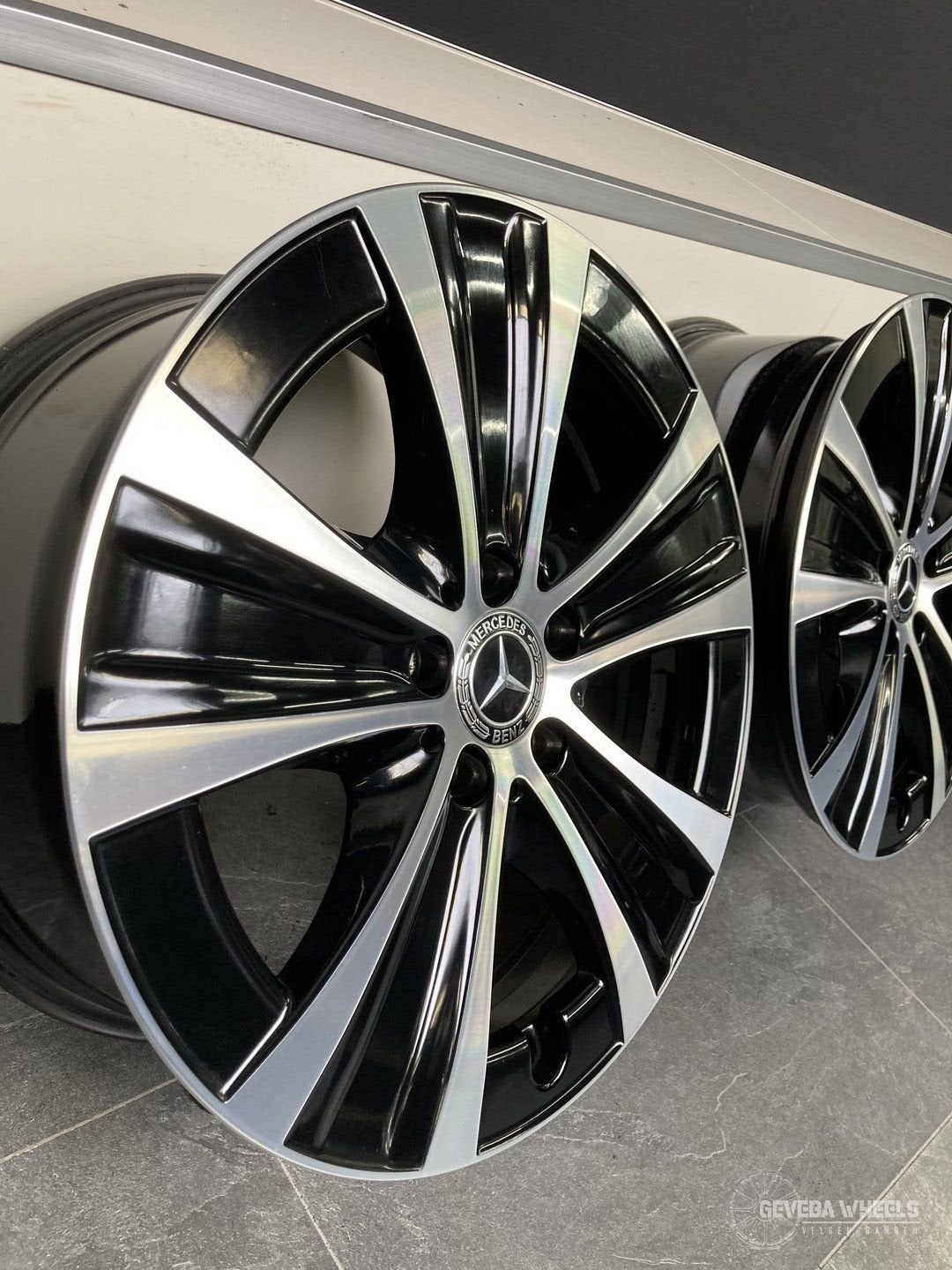 18” originele Mercedes E klasse W213 / Vito velgen 5x112, 18 inch, Gebruikt, Velg(en), -