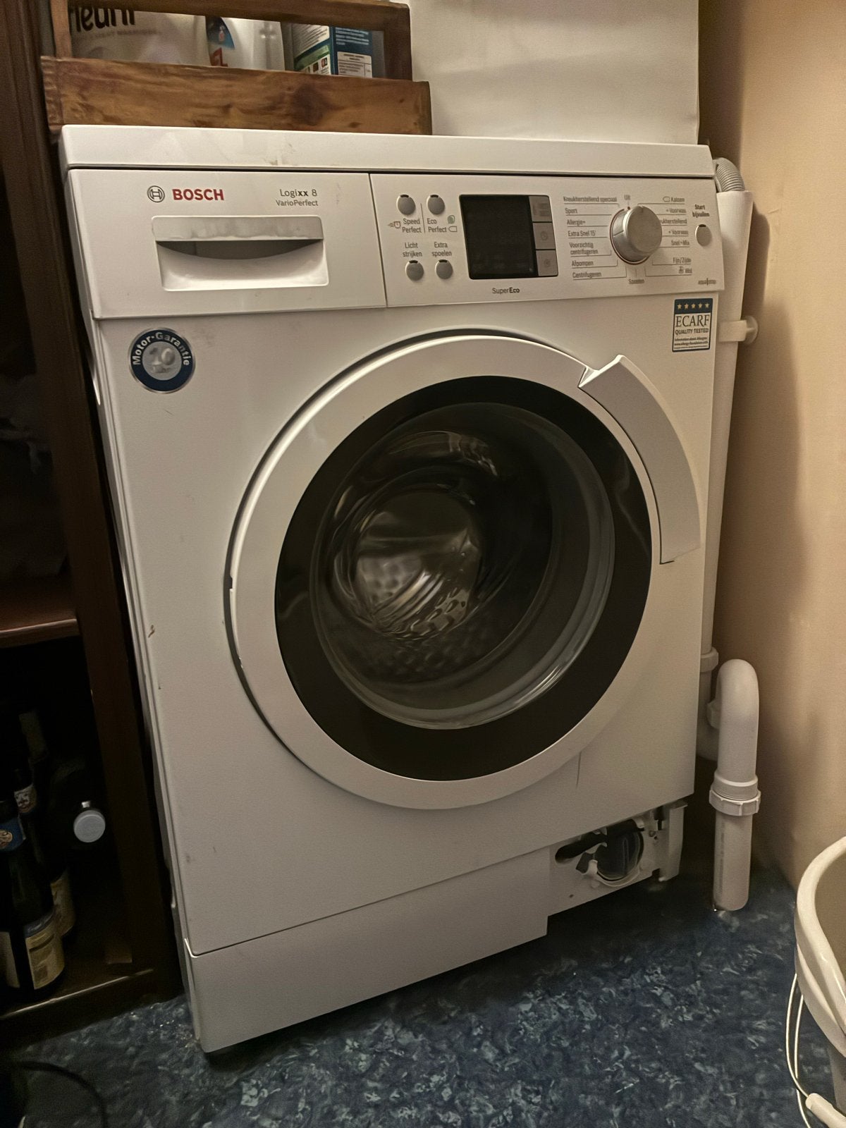 Bosch Logixx 8 VarioPerfect Wasmachine - SuperEco, Gebruikt, 8 tot 10 kg, Ophalen of Verzenden, 1600 toeren of meer