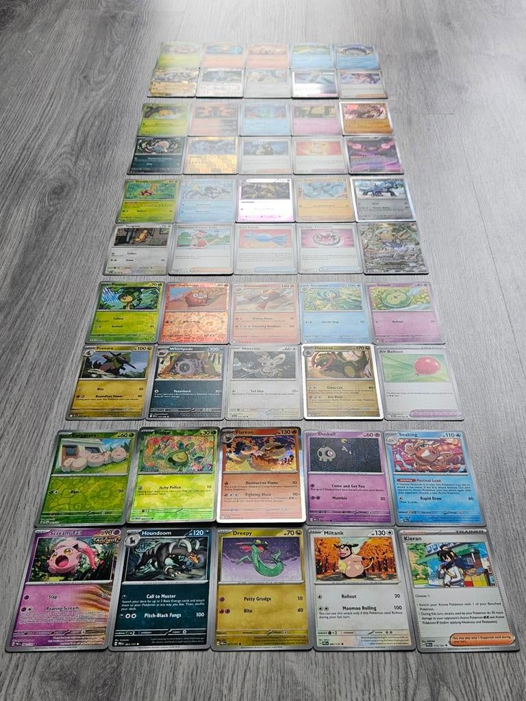 50x Pokémon Kaarten, Ophalen of Verzenden, Zo goed als nieuw, Meerdere kaarten