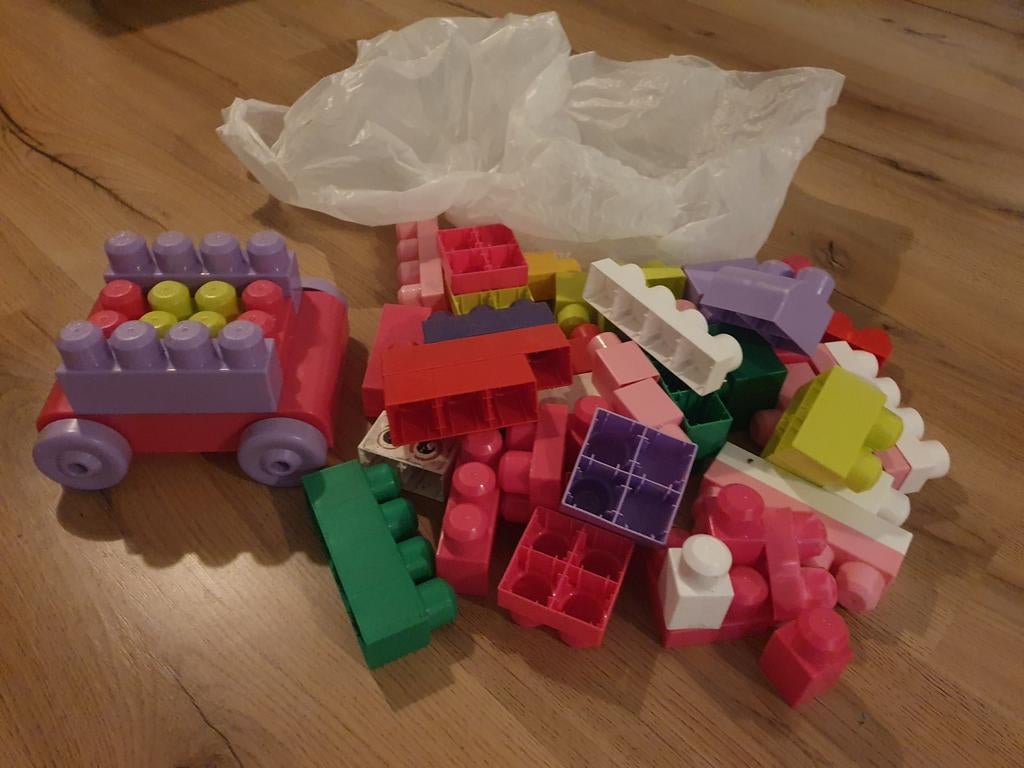 Megabloks te koop, Graag ophalen en contant betalen., Ophalen, Zo goed als nieuw, Megabloks