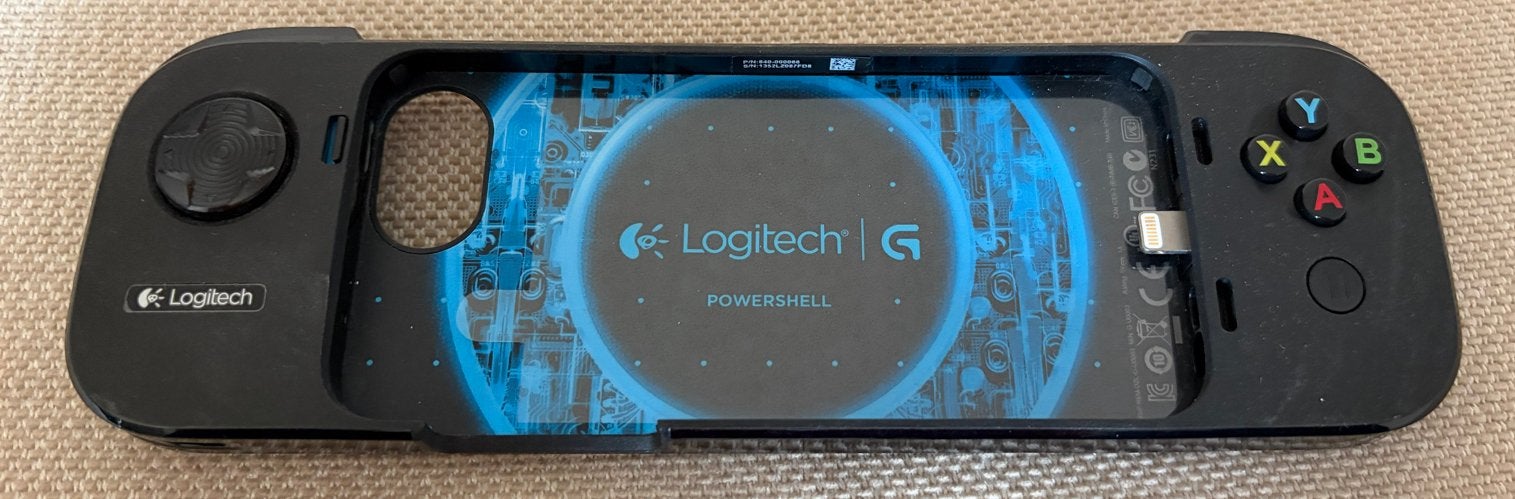 Logitech Powershell Controller v iPhone 5/5S/SE - Nieuwstaat, Ophalen, Zo goed als nieuw, Mobiel, Logitech