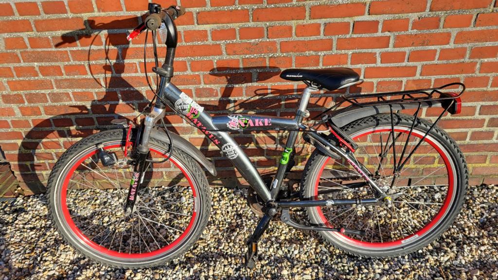 Stoere Batavus Snake jongensfiets 24 inch, Fietsen en Brommers, Fietsen | Jongens, Ophalen, Terugtraprem, Gebruikt, Versnellingen