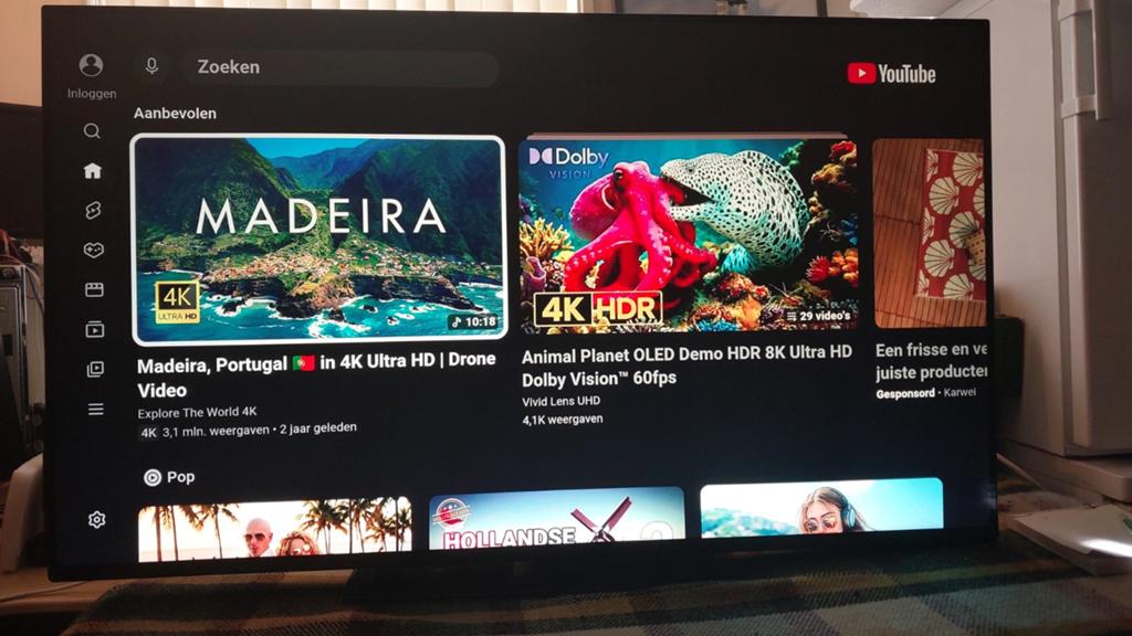 Lg49sm8600 super scherpe 4K tv, Computers en Software, Ophalen of Verzenden, Zo goed als nieuw, Laptop, USB