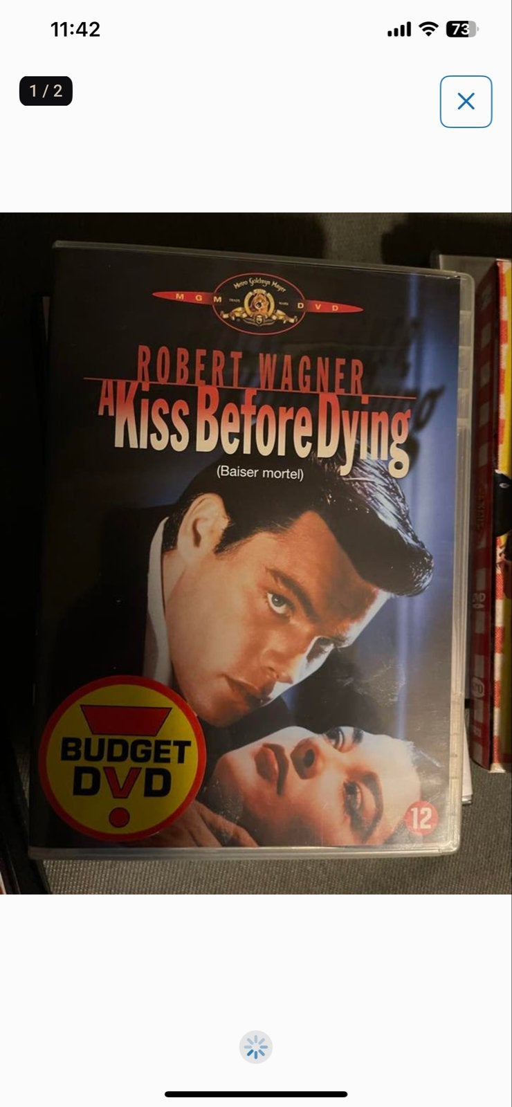 A Kiss Before Dying (Baiser mortel) - Budget DVD, Ophalen of Verzenden