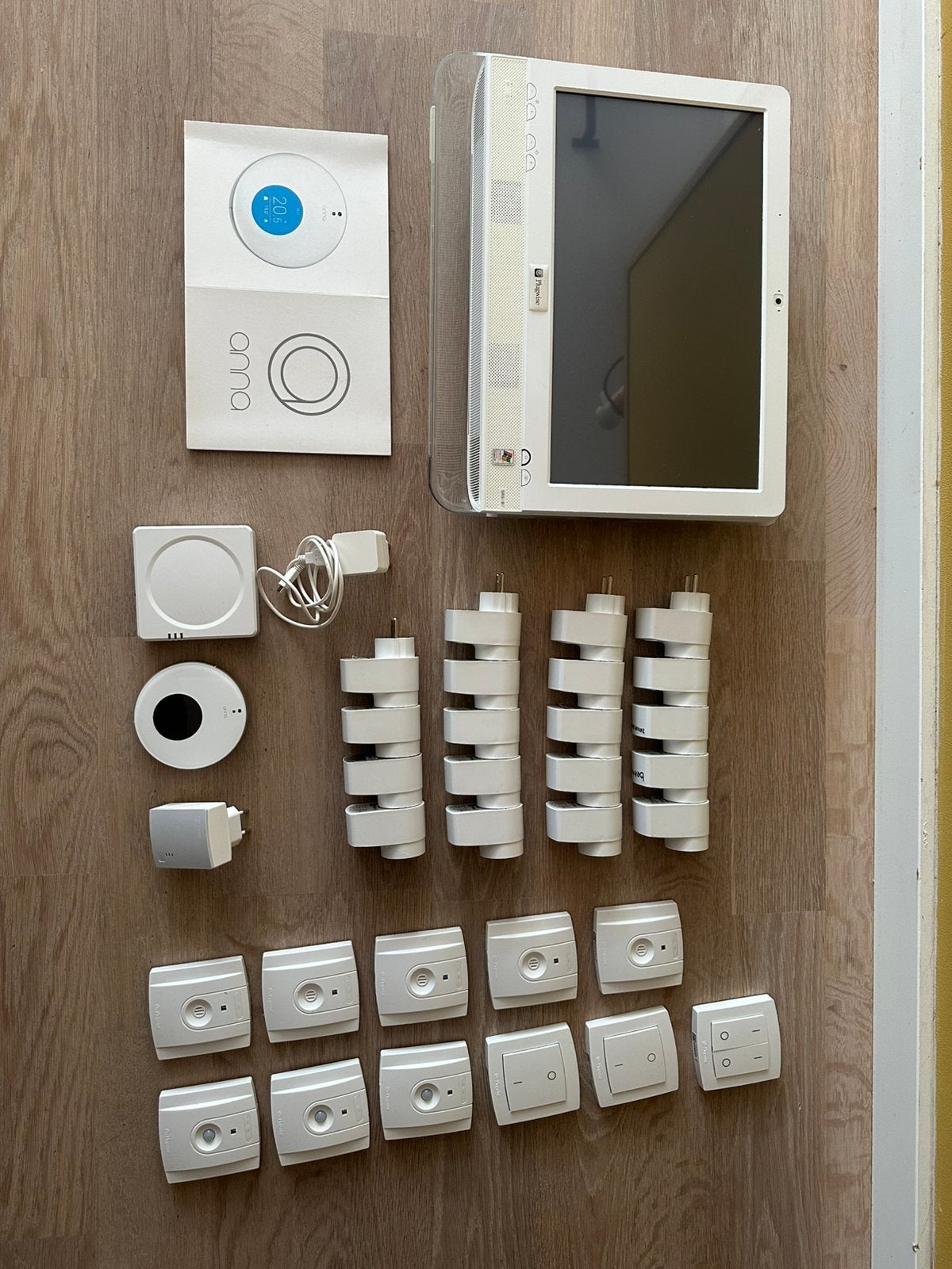 Plugwise domotica set | Anna thermostaat | stekkers & meer, Ophalen of Verzenden, Gebruikt