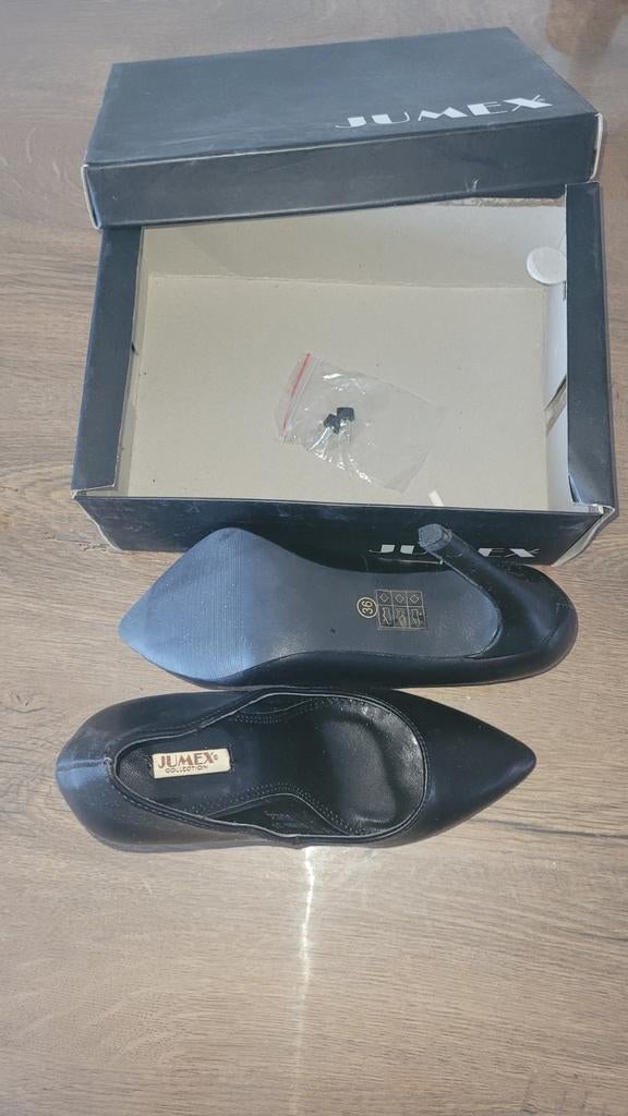 Zwarte hakken maat 36 - Nooit gedragen (Jumex Collection), Pumps, Zwart, Ophalen of Verzenden, Zo goed als nieuw