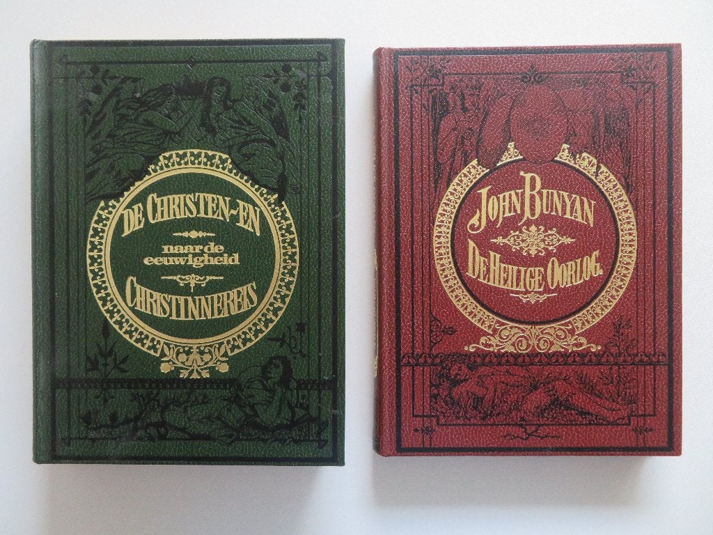 J. Bunyan: De Christen- en Christinnereis- De Heilige Oorlog, Boeken, Gelezen, Christendom | Protestants, Ophalen of Verzenden