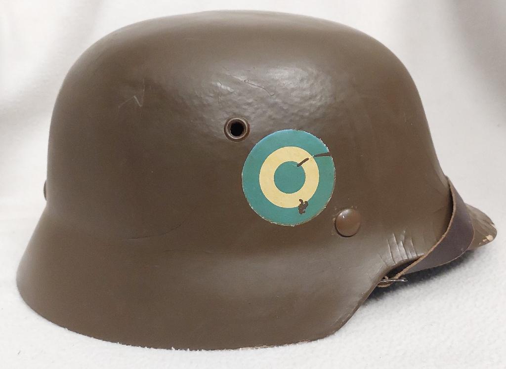 Argentijnse M35 helm, Verzamelen, Ophalen of Verzenden, Landmacht, Overige gebieden, Helm of Baret
