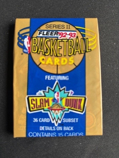 Fleer 1992 NBA Basketball Zakje, Verzenden, Nieuw, Overige sporten, Spelerskaart