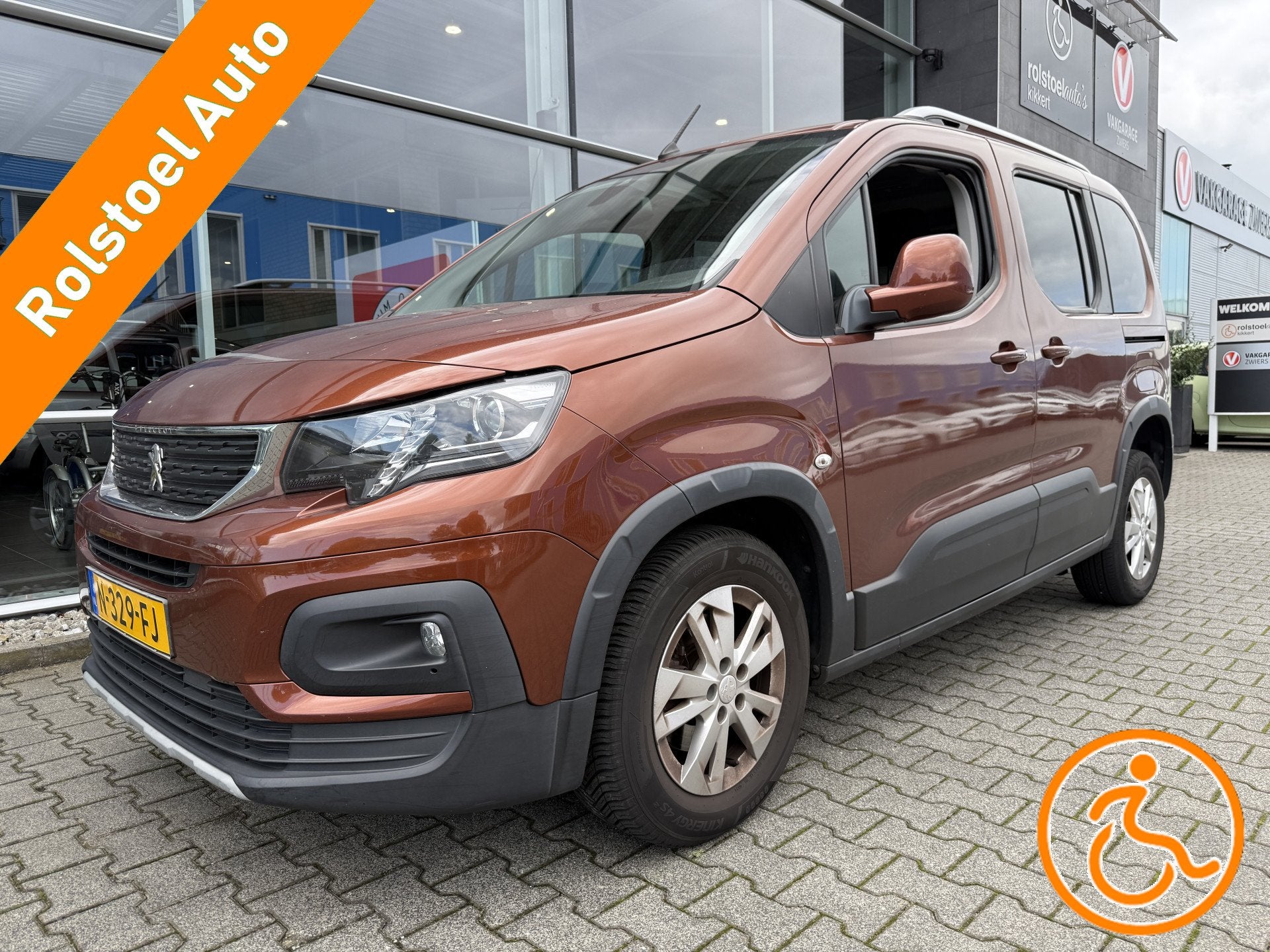 Peugeot Rifter 3+1 Rolstoelauto 1.2 Puretech Allure (Mooie r