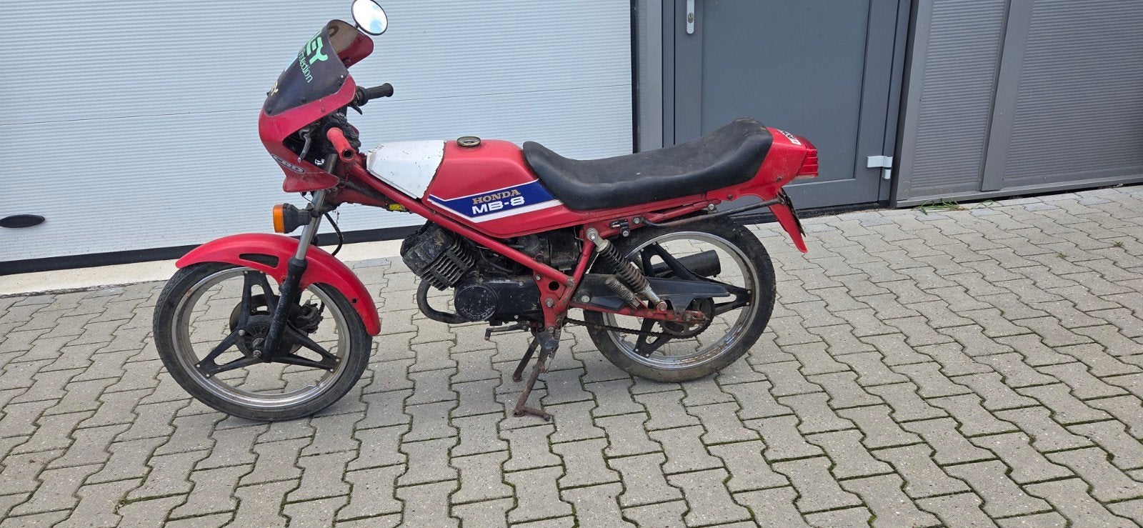 Honda mb8 complete opknapper geen kenteken, Fietsen en Brommers, Ophalen, Gebruikt, 80 cc, 5 versnellingen