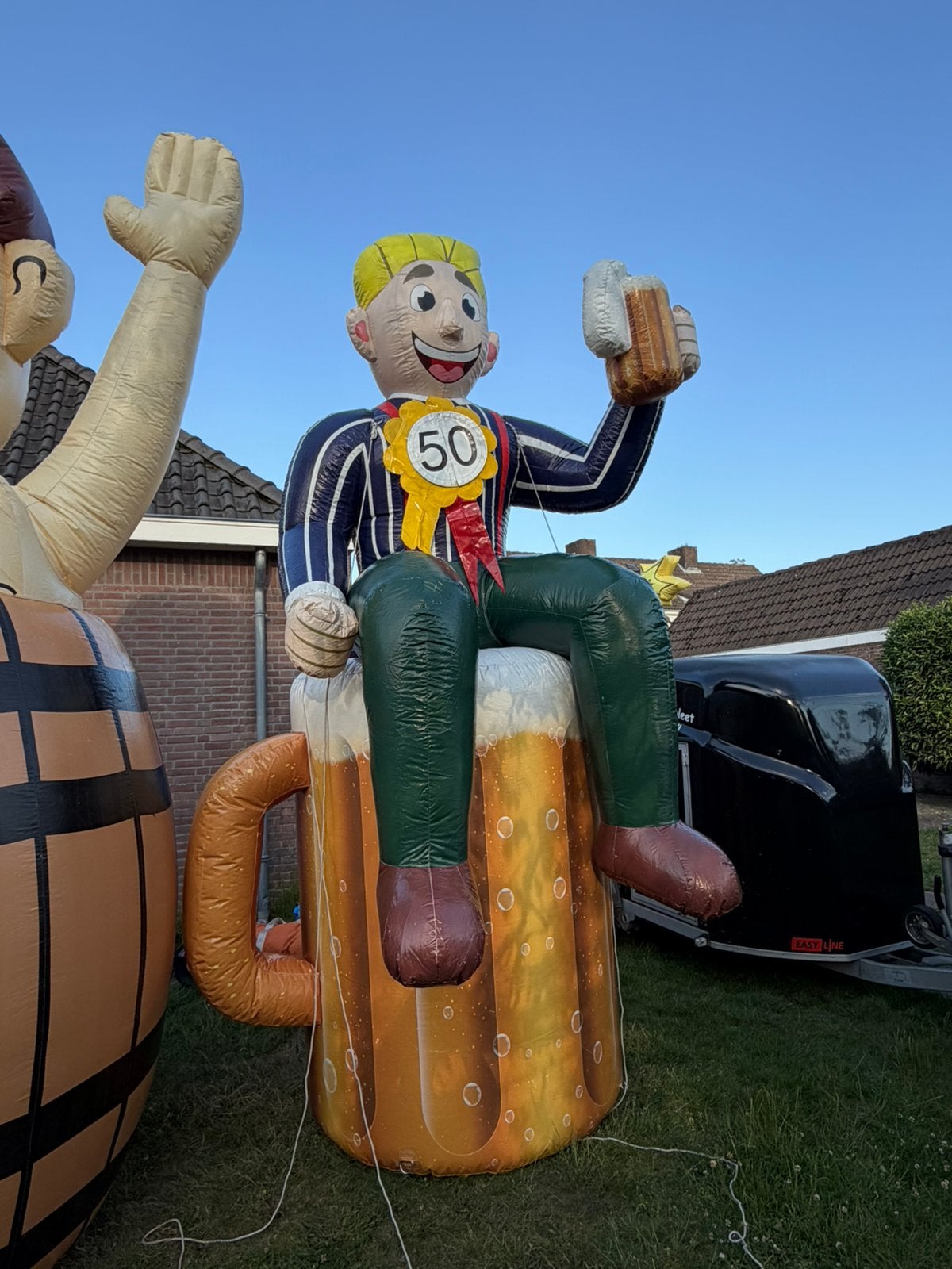 Abraham Bierpul Huren / Gratis Leeftijdsbanner, Ophalen, Zo goed als nieuw, Verjaardag