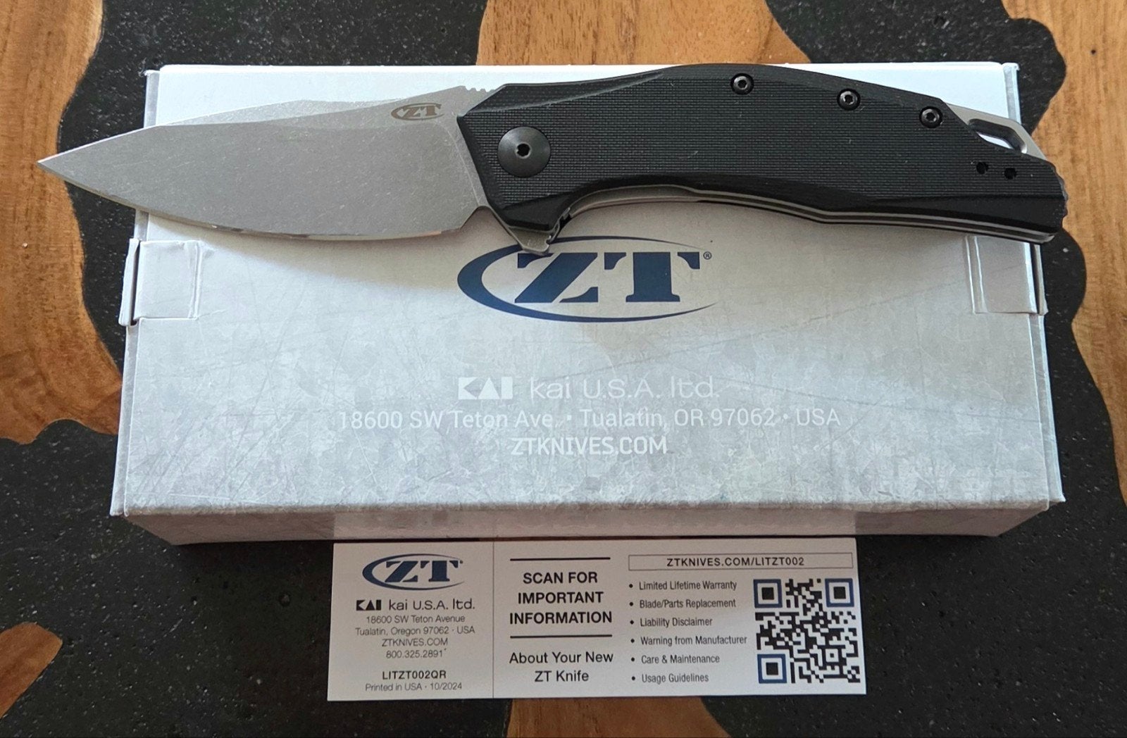Zero Tolerance 0357 mes / zakmes ..nieuw.. (m2416341817