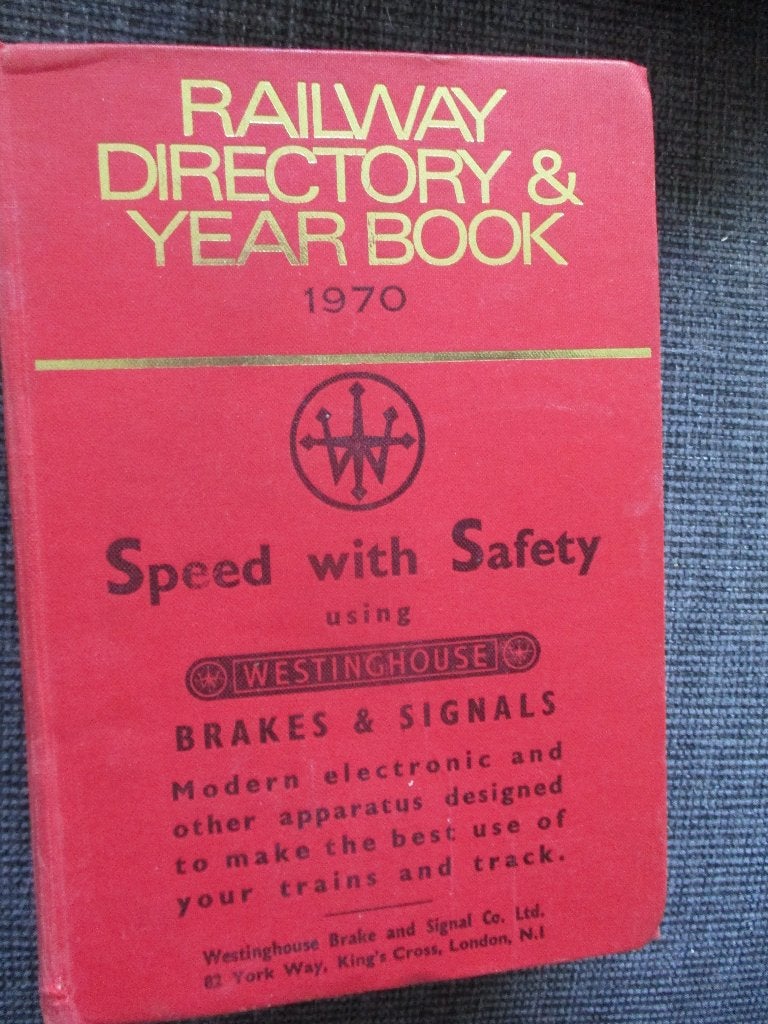 Railway directory & year book 1969 - 1970. 77th year of, Ophalen of Verzenden, Gelezen, Trein