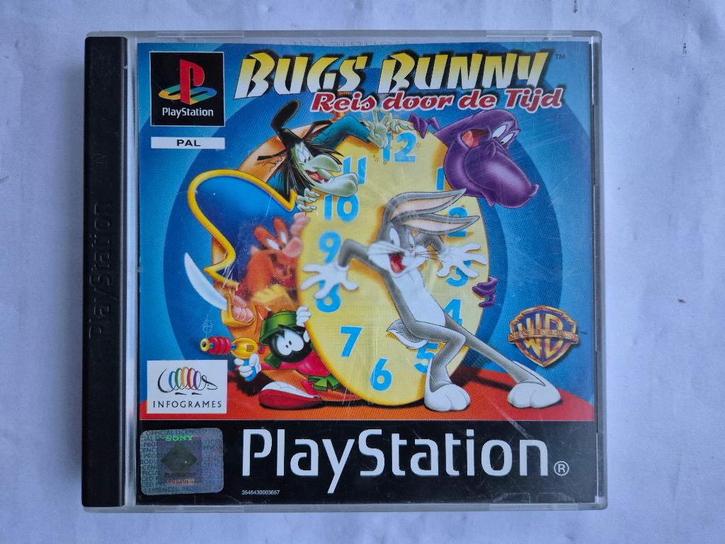 BUGS BUNNY reis door de tijd, Gebruikt, 1 speler, Racen en Vliegen, Ophalen of Verzenden