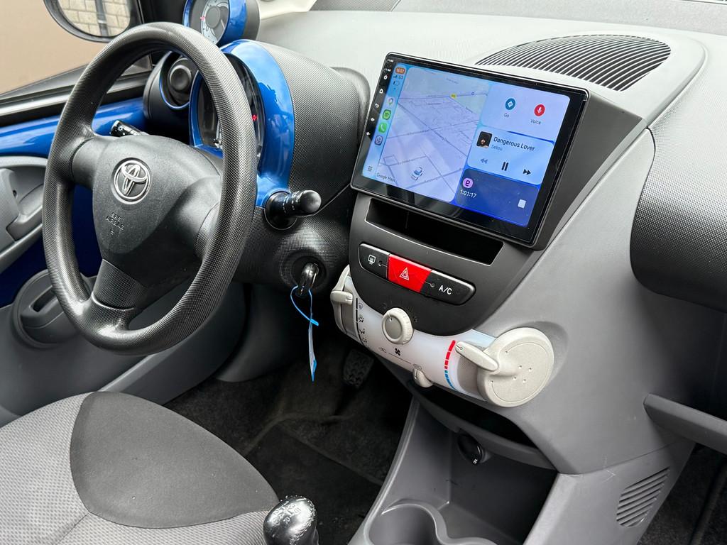 Toyota Aygo 1.0-12V Carplay Airco Elektrische Ramen 5d Nieuw, Voorwielaandrijving, Stof, Gebruikt, Navigatiesysteem
