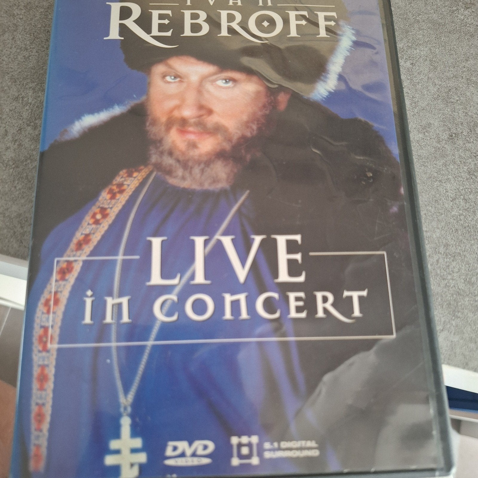Ivan Rebroff - Live in Concert DVD, Alle leeftijden, Ophalen of Verzenden, Concert, Gebruikt