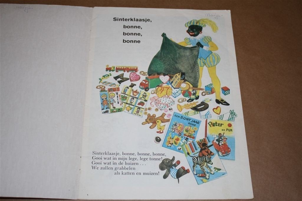 Oud Sinterklaas prentenboek. O, kom er eens kijken....., Ophalen of Verzenden, Gelezen