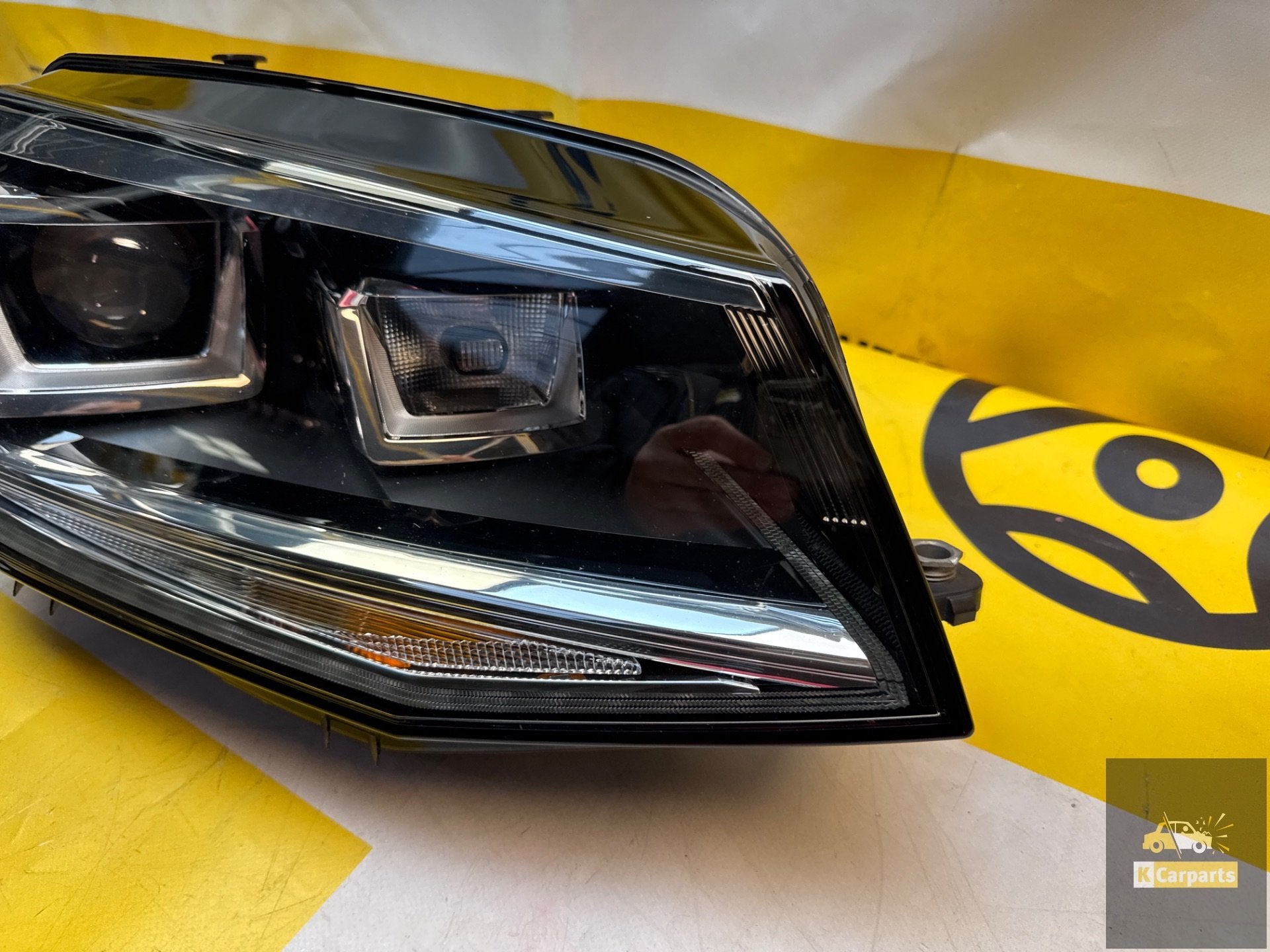 VW CADDY FACELIFT BI XENON KOPLAMP RECHTS 2K1941032A, Info@fabrikant.eu, Ophalen of Verzenden, Bumper, Voor