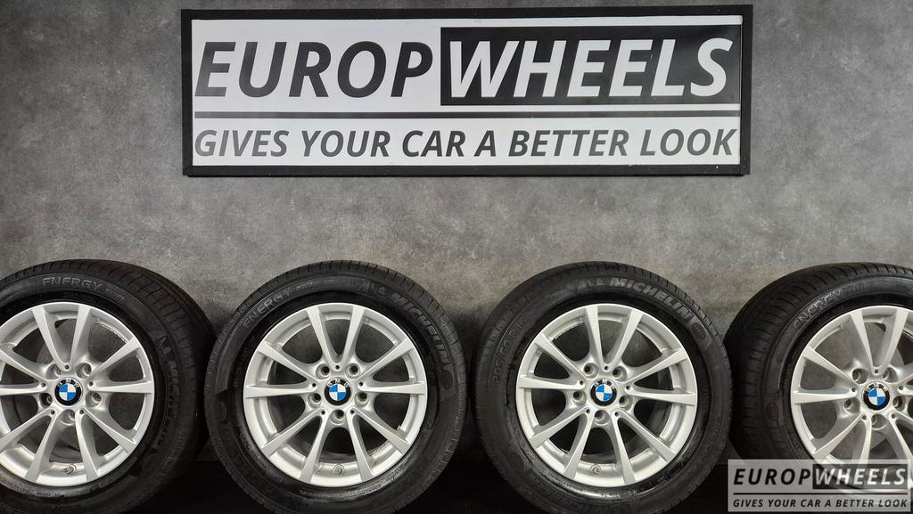 16 inch BMW 3 Serie F30 F31 F32 4 Style 390 Zomerbanden, Gebruikt, -, Banden en Velgen, Zomerbanden
