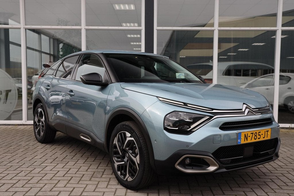 Citroen C4 1.2 Puretech Business Plus|Automaat|HUD|ACC|Navi|, Gebruikt, Euro 6, 1199 cc, Blauw