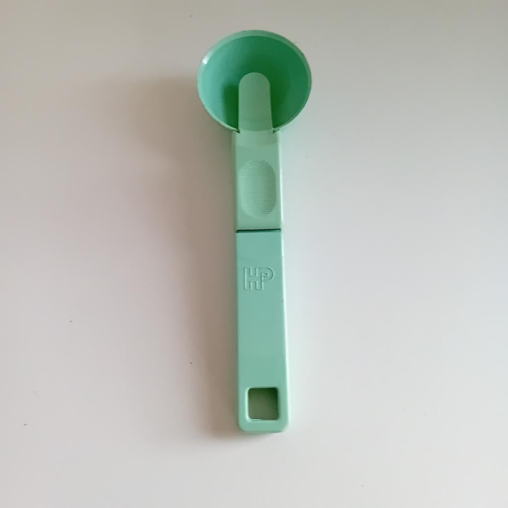 IJslepel/ijsschep mintgroen, Kunststof, Ophalen of Verzenden, Overige merken, Groen
