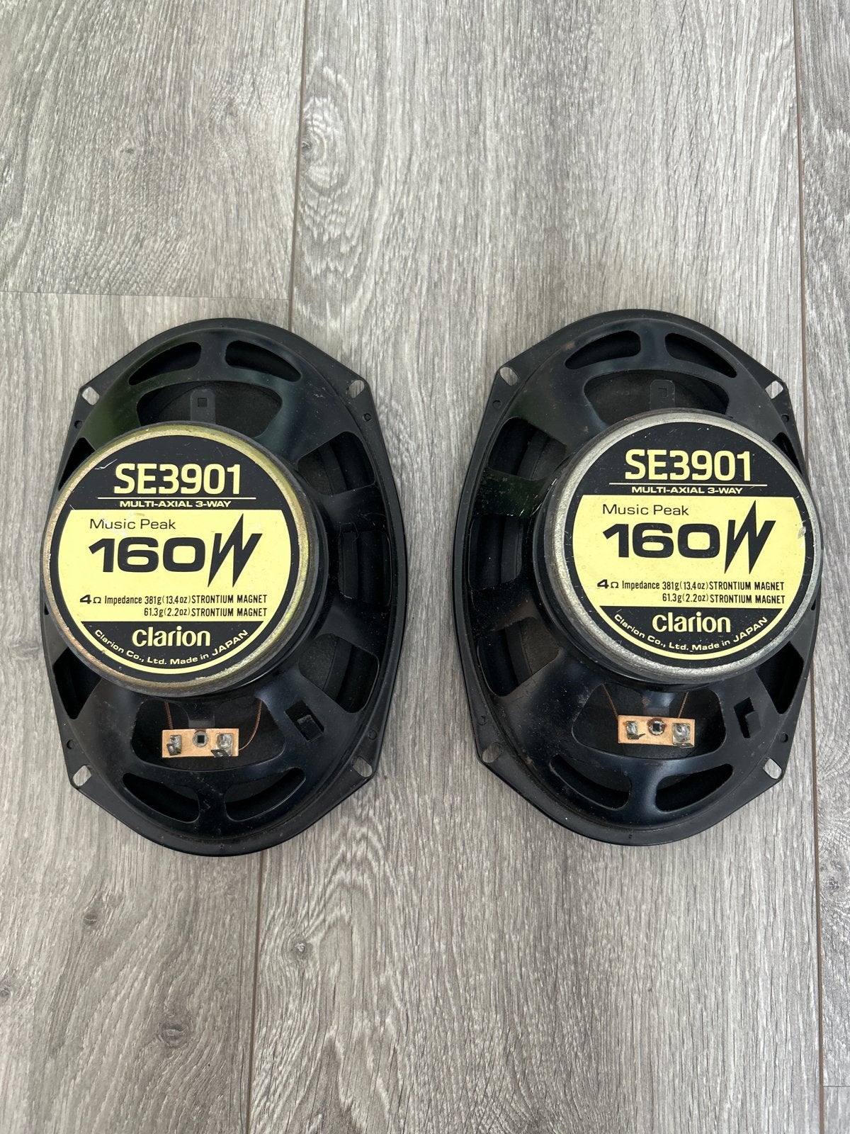 Clarion SE3901 Multi-Axial 3-weg 160W Autospeakers, Ophalen, Gebruikt