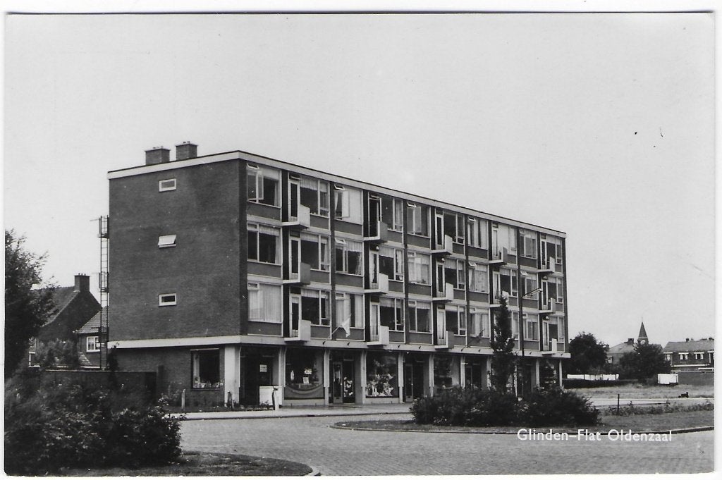 Oldenzaal Glinden Flat Ongelopen Ansichtkaart ( B6832 ), Ophalen of Verzenden, 1960 tot 1980, Gelopen