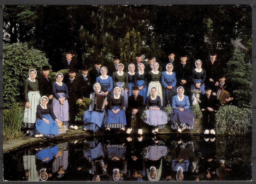Folkloristische dansgroep 't Overschotje Lochem, Verzenden, 1980 tot heden, Gelopen, Klederdracht