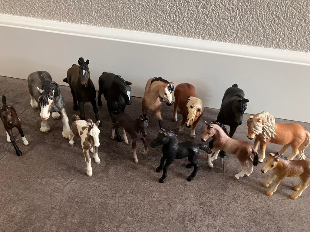 Schleich paarden, Ophalen of Verzenden, Zo goed als nieuw, Paard, Beeldje of Figuurtje