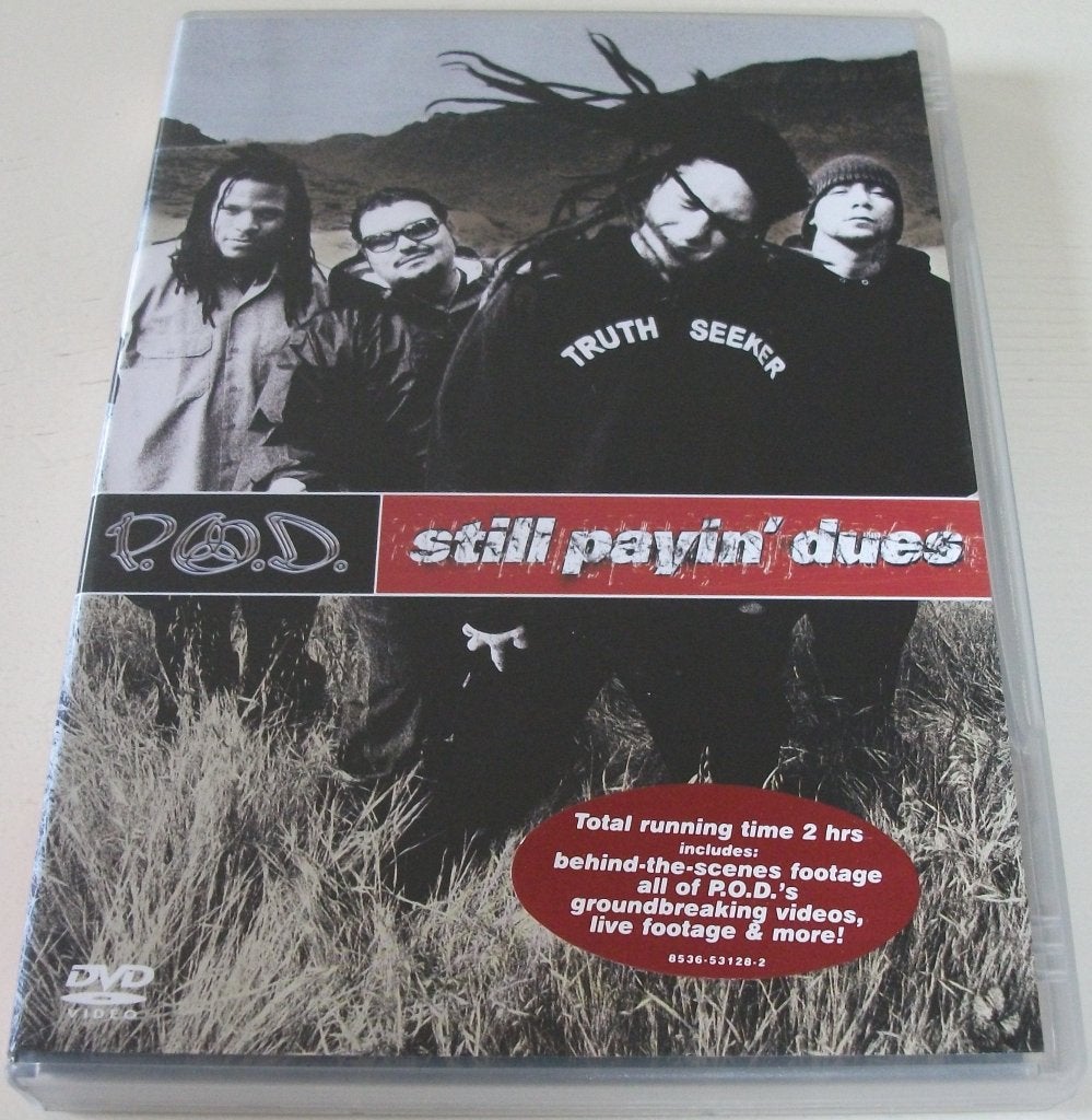 Dvd *** P.O.D. *** Still Payin' Dues, Vanaf 6 jaar, Ophalen of Verzenden, Zo goed als nieuw
