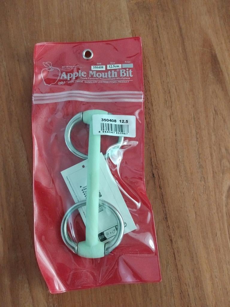 Apple mouth bit 12,5cm, Ophalen of Verzenden, Nieuw