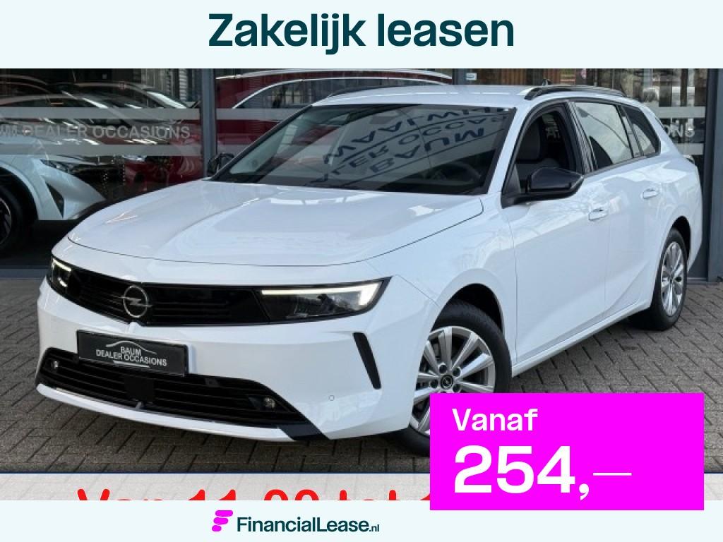 Opel Astra 1.2 TURBO EDITION AIRCO NAVI PDC-CAMERA360GR., Gebruikt, 1199 cc, Adaptive Cruise Control, Wit