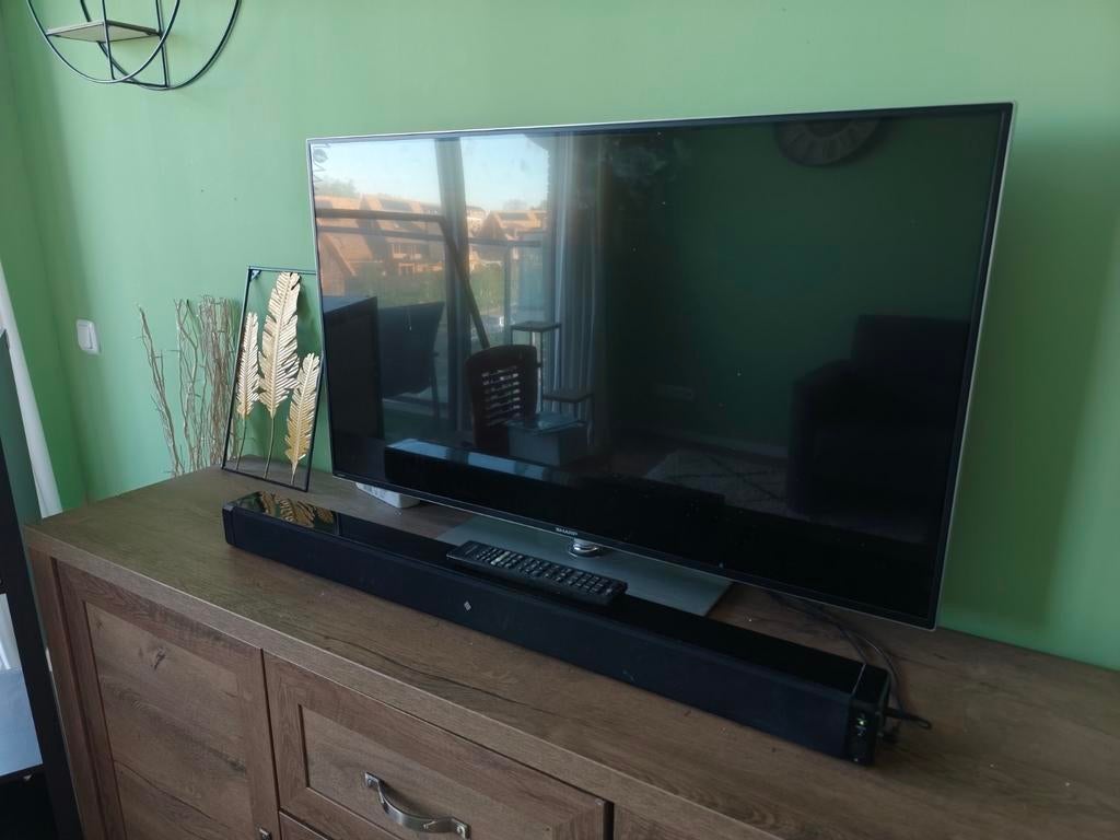Televisie met soundbar, Ophalen, Gebruikt, 50 Hz, LCD