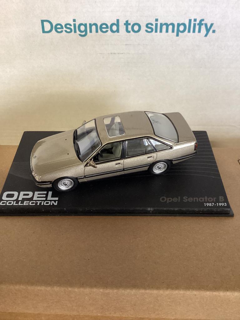 Opel Senator B (Omega) 1987-1993 1:43, Hobby en Vrije tijd, Modelauto's | 1:43, Ophalen of Verzenden, Gebruikt, Auto