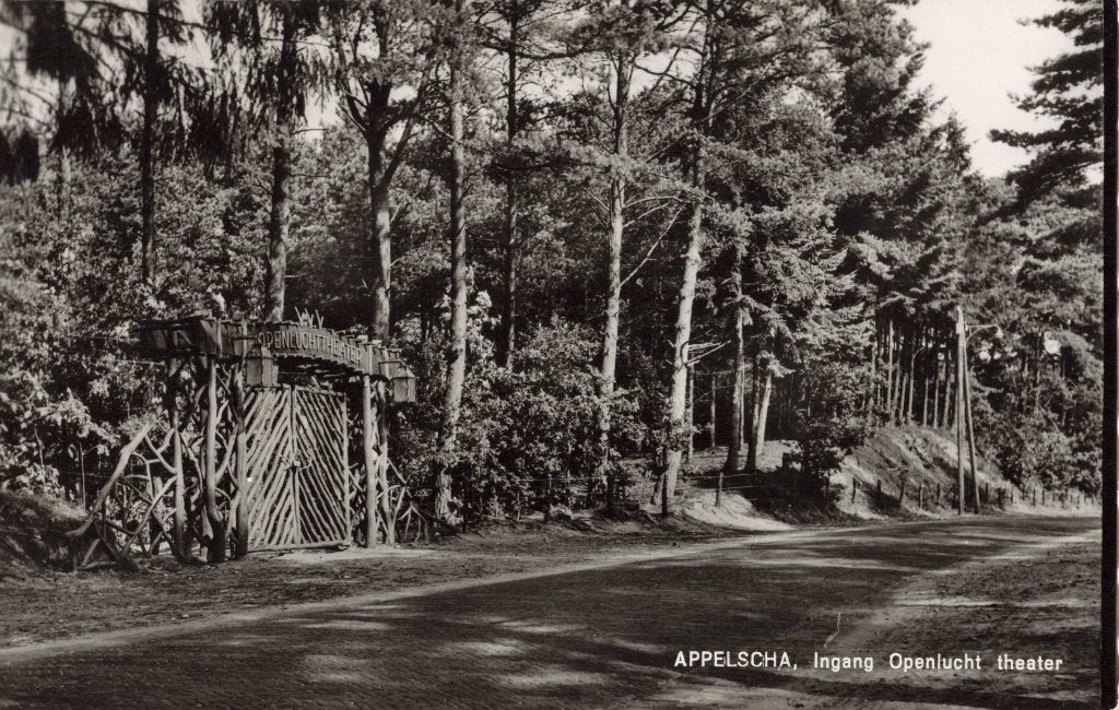 Appelscha Ingang Openluchttheater L2894, Ophalen, 1960 tot 1980, Ongelopen, Friesland