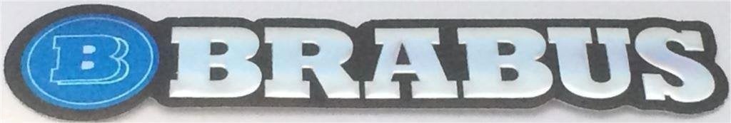 Brabus metallic sticker #3, Verzenden