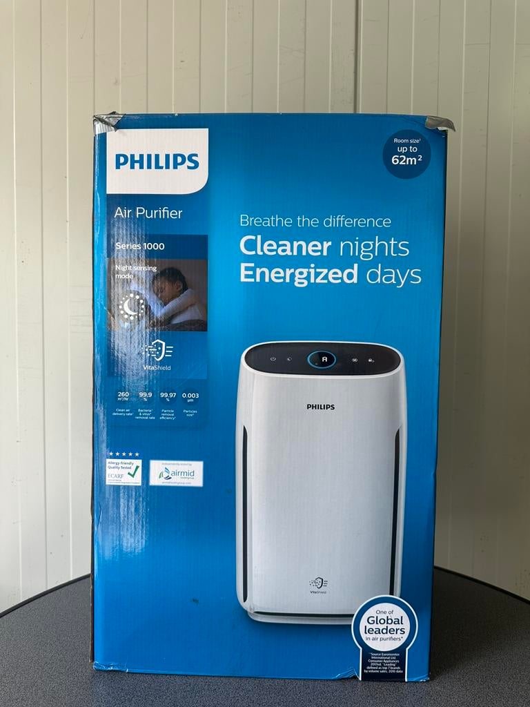 Philips 1000i series AC1217/10 - Luchtreiniger - Wit, Ophalen of Verzenden, Zo goed als nieuw, Luchtreiniger