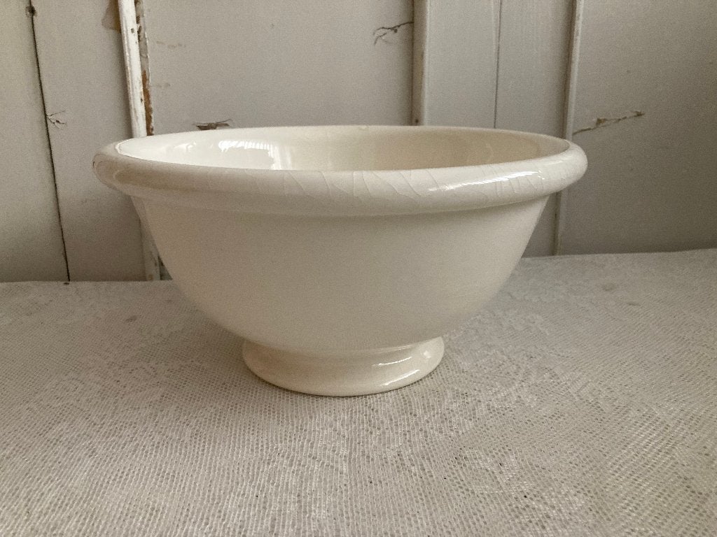 P. Regout / 2x Brocante witte beslagkom - beslagkommen, Ophalen of Verzenden
