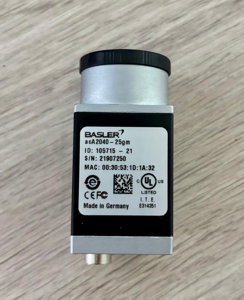 BASLER - acA2040-25gm - GigE Machine Vision Camera - PoE, Ophalen of Verzenden, Zo goed als nieuw