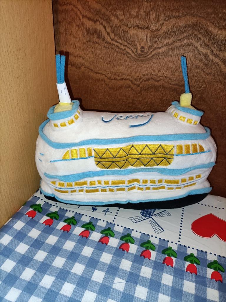 Texel veerboot knuffel Teso Ferry 23 cm lang, Ophalen of Verzenden, Zo goed als nieuw, Overige typen