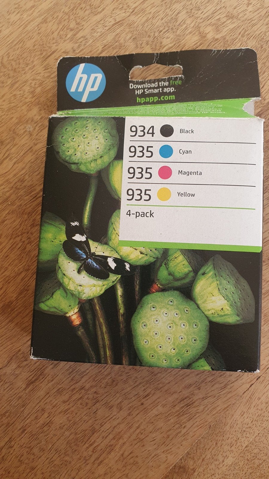 HP 934 Zwart & 935 Kleur Inktpatronen 4-pack, Ophalen of Verzenden, Nieuw, Cartridge, HP