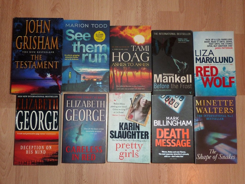 19x Engelstalige crime/thrillers (nieuw/zgan), Ophalen of Verzenden, Zo goed als nieuw, Diverse auteurs, Fictie