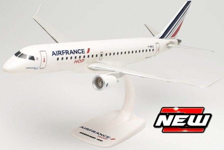 Embraer E190 Air France Hop Schaal 1:100, Hobby en Vrije tijd, Overige merken, 1:200 of kleiner, Nieuw, Herpa