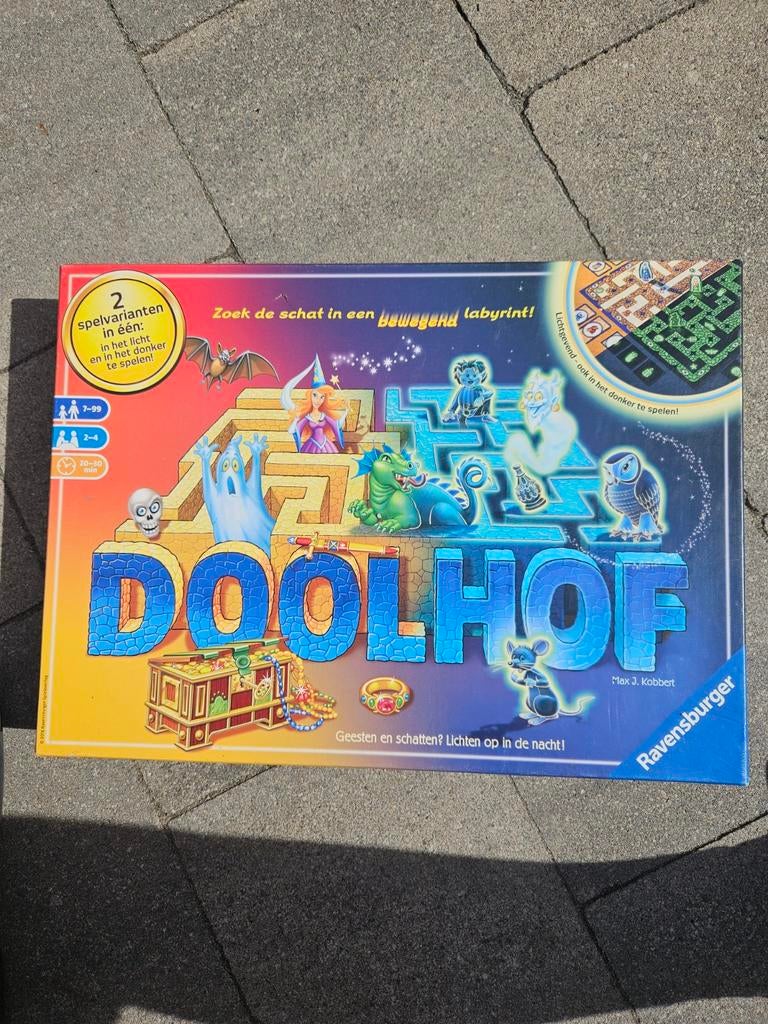 Doolhof bordspel - Lichtgevend doolhof, Drie of vier spelers, Ophalen of Verzenden, Gebruikt, Ravensburger