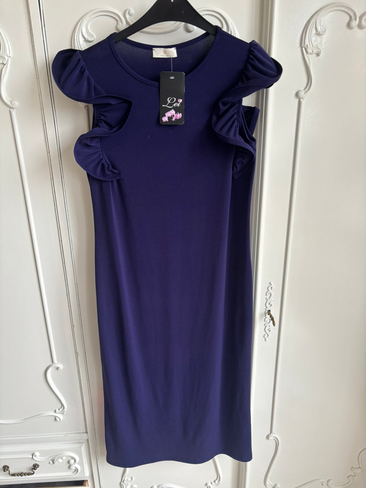 Nieuw paars jurk merk Lei maat 38 M, Kleding | Dames, Maat 38/40 (M), Paars, Nieuw, Ophalen of Verzenden