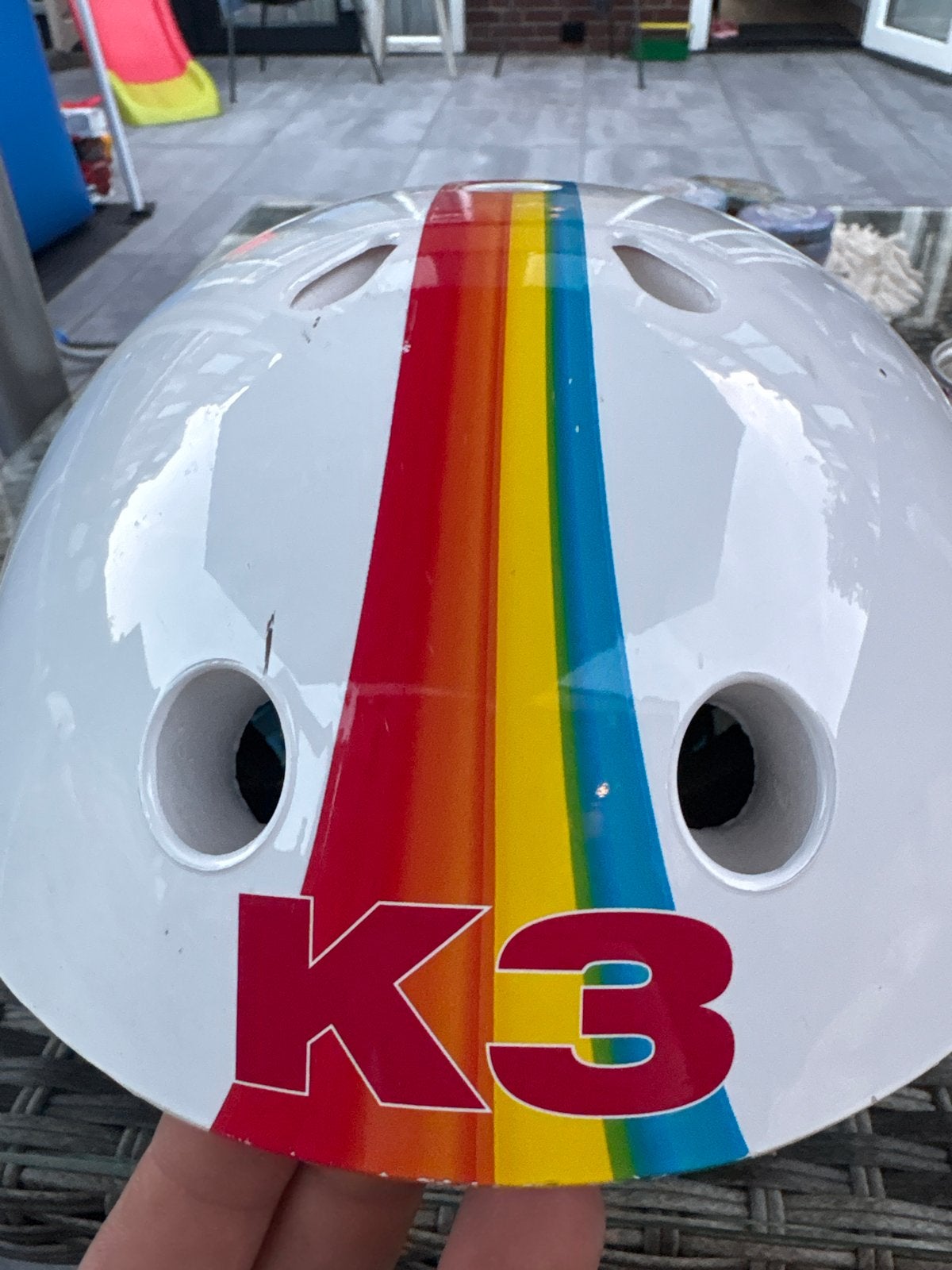 K3 Fiets- en Skatehelm voor Kinderen - Maat 46-58 cm, Ophalen, Gebruikt, Overige maten, Jongen of Meisje