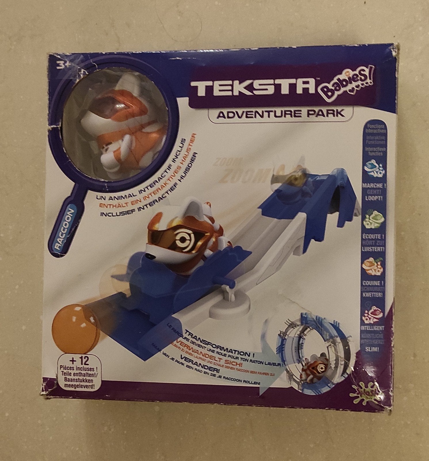 Teksta Babies Adventure Park met interactieve AI Robot, Ophalen of Verzenden, Zo goed als nieuw, Bouwen, Met geluid