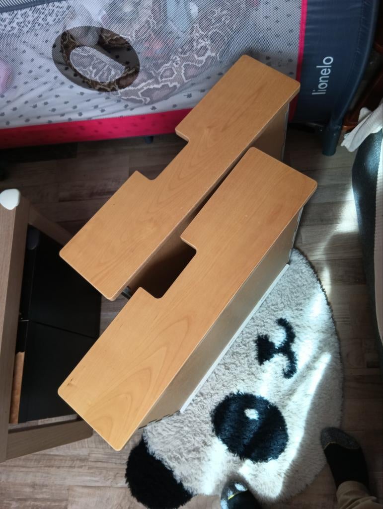 Stuva IKEA ledikant lades met rails, Kinderen en Baby's, Ophalen, Gebruikt, Minder dan 140 cm, Minder dan 70 cm