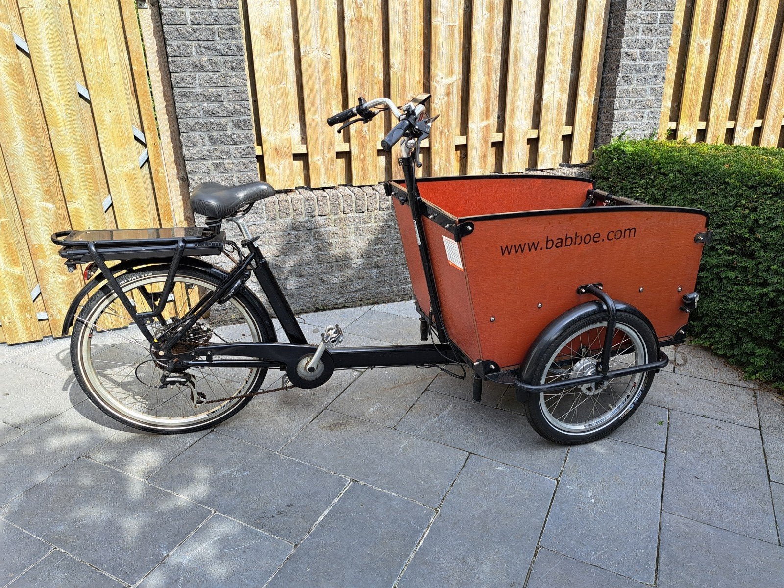 Nette Babboe Big-E - 2x accu en veel nieuwe acc., zie omschr, 4 kinderen of meer, Gebruikt, Elektrisch, Schijfrem